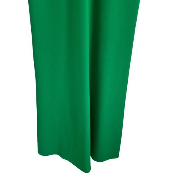 BCBG Max Azria Cut Out Maxi Dress Green 0 - Picture 3 of 11